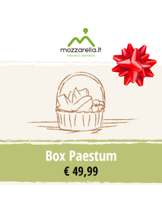 Il Box Paestum è un’accurata selezione di prodotti in latte di bufala