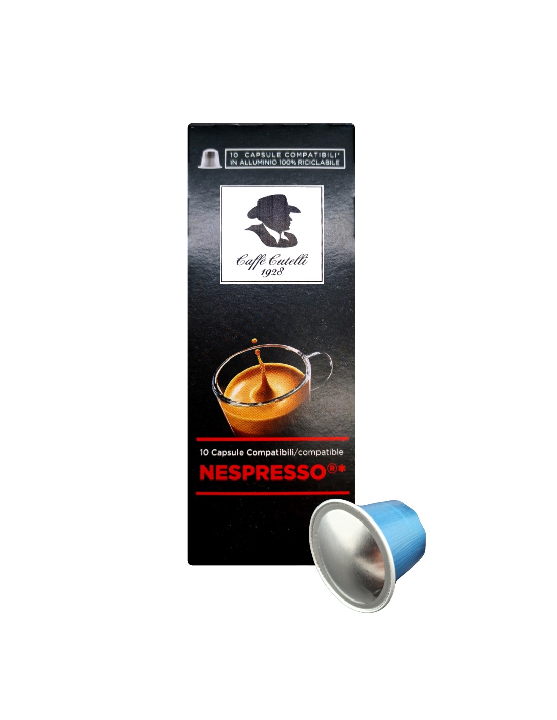 Capsule in ALLUMINIO Compatibili NESPRESSO®️ - Lollo Caffè Speciality –