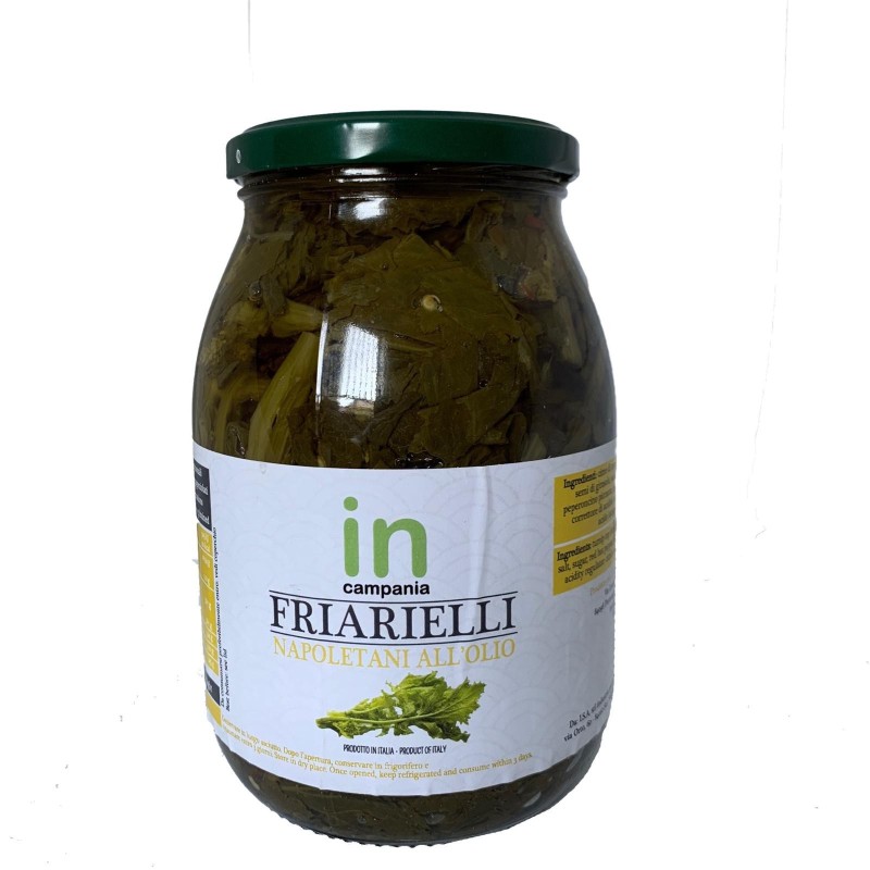 Friarielli - broccoli napoletani in olio di semi di girasole